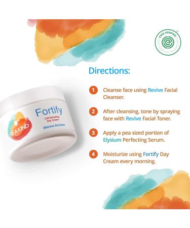 Sea Kind Fortify Cell Boosting Day Cream - Anti-Aging Face Cream for All Skin Types - 2 fl oz - Buy Online on SooperMarket.com