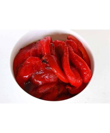 Chef's Brigade Fire Roasted Red Peppers 3kg. Ideal for adding to sauce's and dishes for delicious flavouring.Red Peppers in Brine. - Buy Online on SooperMarket.com