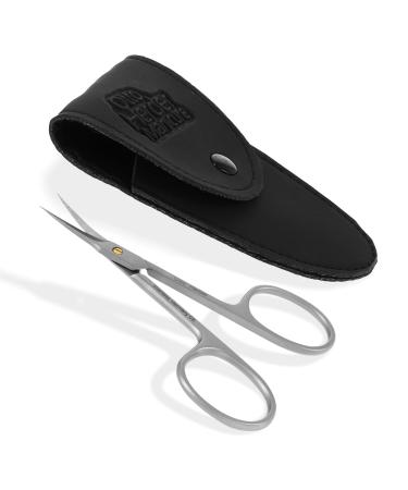 Otto Herder - High -quality stainless skin -rust -free tower tip with a golden screw made of stainless steel 9 cm - Calvation scissors very fine and sharp for a wonderfully soothing removal of the nail skin