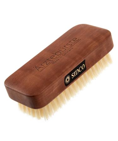 SIDCO doctor's brush nail brush pear wood washing brush hand washing brush wooden hand brush