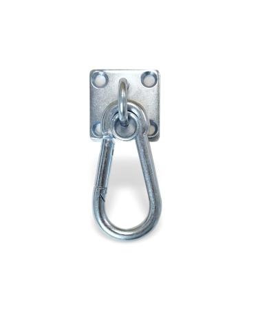 Singing singing Singing Horse with carabiner binders for screwing augtplate stainless steel solid with 4x screws+ 4x dowels (2x bindings with a carabiner)