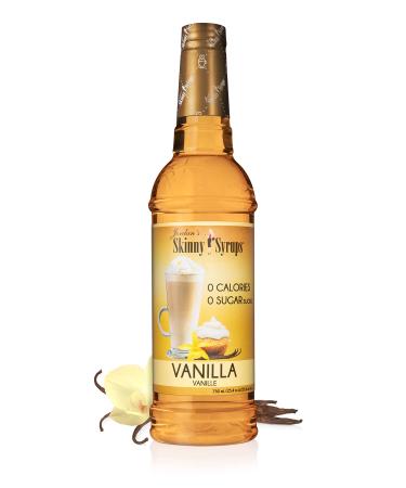Jordan's Skinny Syrups Vanilla, Sugar Free Flavoring Syrup, 25.4 Ounce Bottle