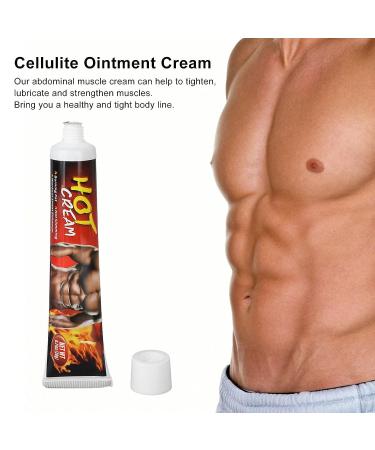 Men's Abdominal Muscle Hot Cream - Fat Burner for Weight Loss & Sweating - Tummy Muscle Toner - Buy Online on SooperMarket.com