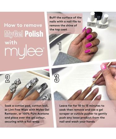 MYGEL by Mylee The Parton Gel Nail Polish Collection 8x10ml Colours + Top & Base Coat - UV/LED Soak-Off Nail Art Manicure Pedicure for Professional Salon & Home Use Long Lasting & Easy to Apply - Buy Online on SooperMarket.com