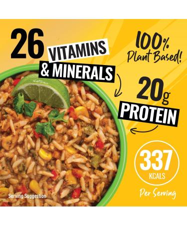 FUEL10K Mexican Chilli Rice 658g - Nutritionally Complete Meal - Buy Online on SooperMarket.com