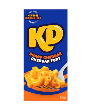 Kraft Dinner Sharp Cheddar Macaroni and Cheese Dinner 175g 24 ct Case