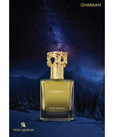 Swiss Arabian Gharaam - Luxury Products From Dubai - Long Lasting Addictive Personal EDP Spray Fragrance - Seductive Signature Aroma - 1.7 Oz - Buy Online on SooperMarket.com