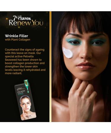 7th Heaven RenewYou Golden Luxury Skincare Gift Set - Contains a Variety of Face Masks to Cleanse and Hydrate Skin Gold Cosmetic Bag and Soft Cleansing Face Cloth - Buy Online on SooperMarket.com