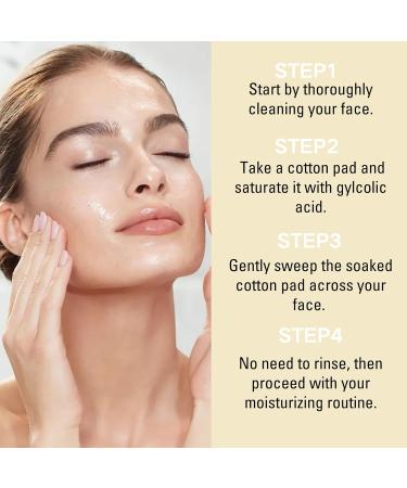 Glycolic Acid 7% Toning Solution Glycolic Acid Toner Hydrating Toner Glycolic Acid Serum Improve Blemishes&Acne and Spots Anti Aging Exfoliating Toner for Face Toner for Oily Skin 100ml - Buy Online on SooperMarket.com