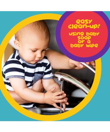 Baby Handprint & Footprint Kit - Safe Black Ink Pad for Baby's Hands and Feet - Lifetime Inkpad Guarantee - Buy Online on SooperMarket.com