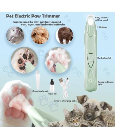 Dog Paw Cleaner Set - 150ml Foam Microfiber Towel Balm & LED Nail Trimmer | International Shipping - Buy Online on SooperMarket.com