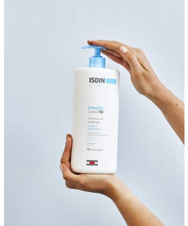 ISDIN Ureadin Lotion 10 (1000ml) Intensive Moisturizing Body Lotion for Dry Skin with 10% Urea | 1 Liter Pack - International Shipping Available - Buy Online on SooperMarket.com