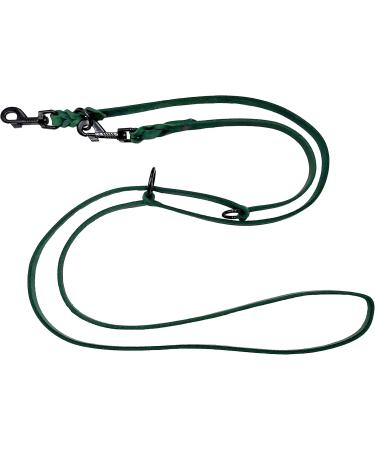 Double Linen Adjustable Dog Liner for Small & Large Dogs - 2m to 5m Lengths Fir Green - Durable & Comfortable - Buy Online on SooperMarket.com