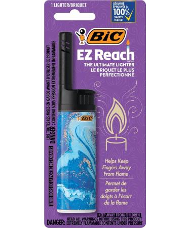 BIC EZ Reach Candle Lighter The Ultimate Lighter with Wand for Candles Home Decor Designs 12-Pack Of 1-Count Lighters - Buy Online on SooperMarket.com
