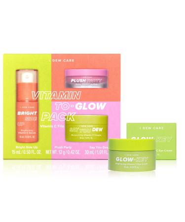 I DEW CARE Vitamin To Glow Pack + Glow-Key Eye Cream Bundle