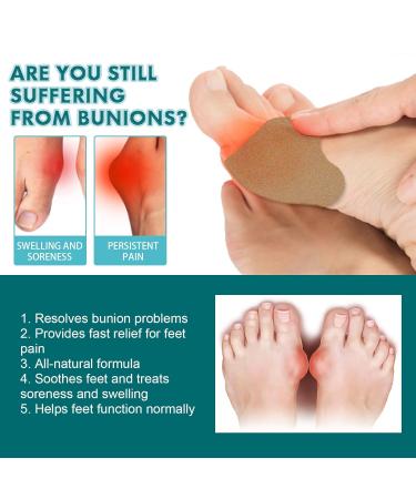 Bunion Relief Fit Patch - Pain Relieving Bunion Corrector Pads (1 Box) - Buy Online on SooperMarket.com