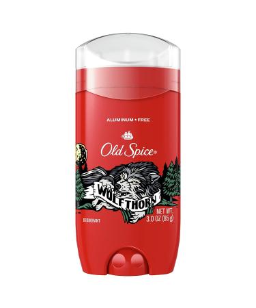Old Spice Wolfthorn Aluminum-Free Deodorant for Men 3 oz - Pack of 3 | 48 Hr. Protection - Buy Online on SooperMarket.com