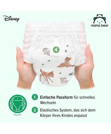 Amazon Mama Bear Disney Diaper Pants - Size 4 (9-15 kg) - 80 Count - International Shipping Available - Buy Online on SooperMarket.com