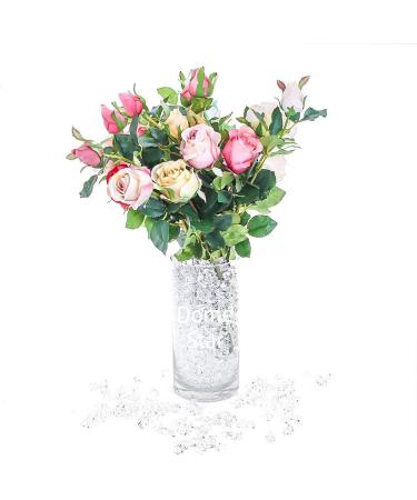 Meta Title: DomeStar Fake Ice Rocks - 150PCS Clear Acrylic Gems Crystals for Vase Fillers and Wedding Decor - Buy Online on SooperMarket.com