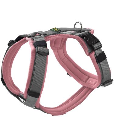 Hunter Harness Maldon Up Size:XS-S Color:Old pink/grey XS-S old pink/grey