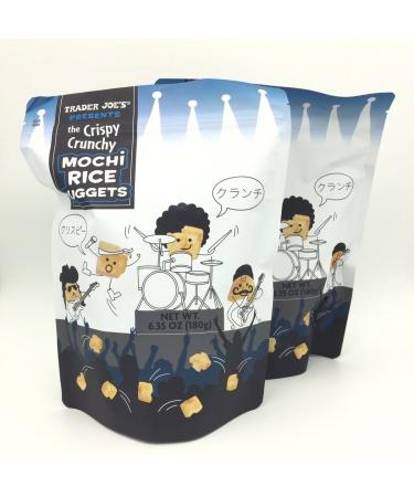 Trader Joe's Crispy Crunchy Mochi Rice Nuggets 6.35oz (180g) - 2-Pack - Buy Online on SooperMarket.com