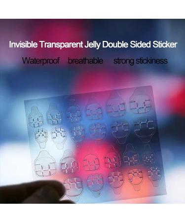 360 PCS Double-Sided Transparent Nail Glue Stickers - Adhesive Pads & Jelly Gel Tape for DIY Manicure Decoration - Buy Online on SooperMarket.com