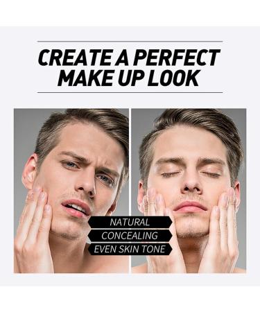 Mens BB Cream Foundation Mens Concealer Colour Correcting Cream for Cover Blemishes Imperfections Mens Tinted Moisturiser Moisturizing Men Tone Up Face Cream Balance Skin Tone Daily Use - Buy Online on SooperMarket.com