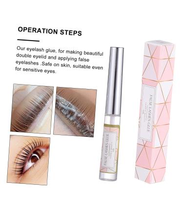 Angoily 3pcs False Eyelash Glue - Long Lasting Durable Lash Extension Adhesive for Eyelashes | International Shipping - Buy Online on SooperMarket.com