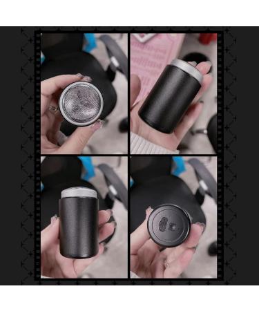 Mini Electric Beard Clipper - Portable Aluminum Trimmer with USB Charging & 3 Blade Heads | International Shipping Available - Buy Online on SooperMarket.com