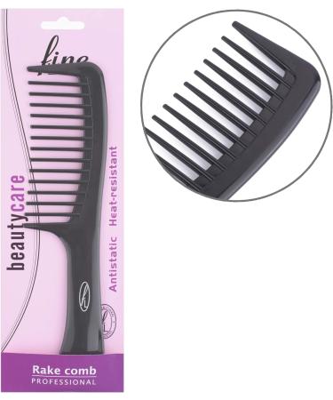Fine Lines Professional Rake Comb - Hair Detangling Comb for Afro, Wet, or Curly Hair - Buy Online on SooperMarket.com