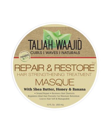 Taliah Waajid Repair & Restore Hair Strengthening Masque 12oz - Strengthen & Revitalize Your Hair - International Shipping Available - Buy Online on SooperMarket.com