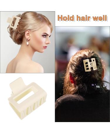 Heyu-Lotus 9 PCs Hair Claw Clips Set - Small Matte Nonslip Clips for Women and Girls - Square, Flower, Triangular Shapes - Ideal for Thick, Fine, Medium Hair - 2 Inch - Mixed 2 - Buy Online on SooperMarket.com
