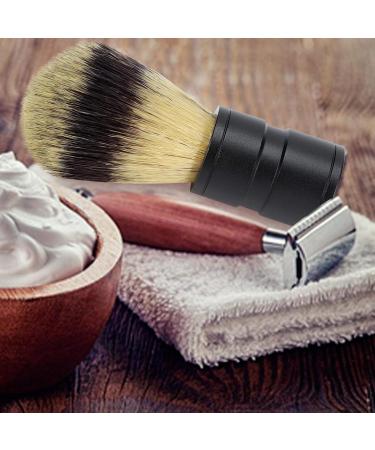 iFCOW Beard Shaving Brush for Men - Aluminum Handle Soft Synthetic Nylon Barber Tool | International Shipping - Buy Online on SooperMarket.com