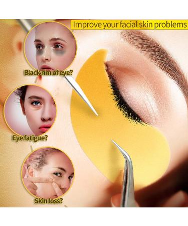 RABIOTA 24K Gold Under Eye Mask 30 Pairs - Collagen Eye Patches for Firming, Moisturizing, and Dark Circles - Yellow Eye Gel Pads - Buy Online on SooperMarket.com