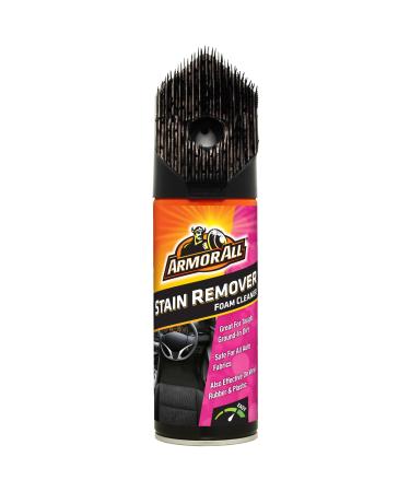 Armor All Stain Remover Foam Cleaner Easily Removes Dirt and Stains with its Built-in Brush Suitable for All Fabric Vinyl Rubber and Plastic Surfaces Ideal for Car Detailing
