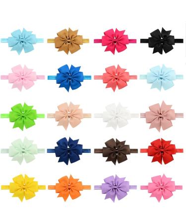 Buy Dokpav Baby Hair Bands - 20 Pack Baby Hair Bows & Straps for Newborns & Toddlers - Perfect Children's Hair Accessories - Buy Online on SooperMarket.com