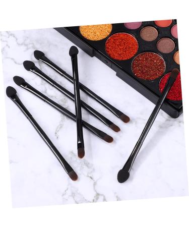 Baluue 80 Pcs Double Eye Shadow Makeup Womens Makeup Eye Shadow Brush Applicator Face Sponge Black Nylon - Buy Online on SooperMarket.com