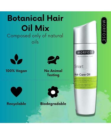 Morfose Keratin Hair Treatment Oil for Curly Frizzy Hair - Lock in Moisture, Restore Shine, Prevent Split Ends - 100ml - Buy Online on SooperMarket.com