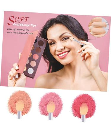 Angoily 50pcs Two-color Eyeshadow Brush Eye Shadow Concealer Eyeshadow Cosmetic Woman Tool Girl - Buy Online on SooperMarket.com
