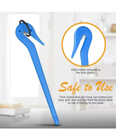 5 Pcs Elastic Hair Bands Remover Cutter Pony Picks for Cutting Pony Rubber Hair Ties No Pains No Harm Premium Ponytail Remover Tools (2Purple Blue Red Yellow) - Buy Online on SooperMarket.com