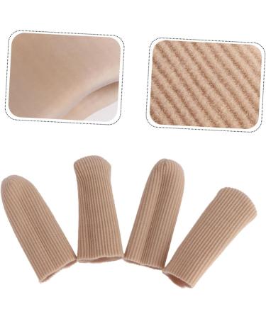 Hemoton Silicone Gel Finger Toe Protectors - Cuttable Blister Pads for Makeup Artists - 2 Pairs - Buy Online on SooperMarket.com