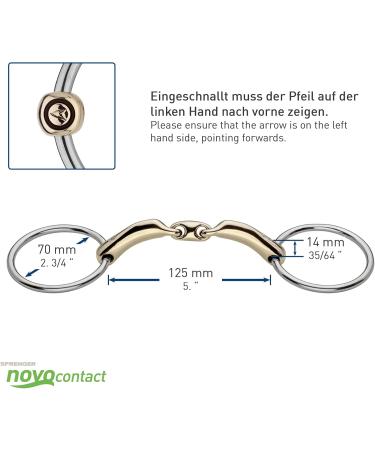 Buy Sprenger NOVOcontact Double-Brought Bit 14mm - SENSOGAN Sensogan-ES 12.5 | International Shipping Available - Buy Online on SooperMarket.com