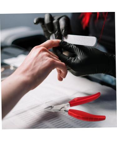 HAPINARY Beauty Accessories Hawk Mouth Pliers Mouse Halloween Girl Cuticle Spray Talcum Pedicure Manicure Heavy Duty Manicure para Nail Handle Rubber and Plastic Red Clippers - Buy Online on SooperMarket.com