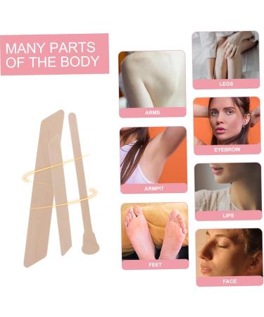 FRCOLOR 600 Pcs Hair Removal Tool Kit - Wax Strips Spatula & Cream for Effective Hair Removal | International Shipping Available - Buy Online on SooperMarket.com