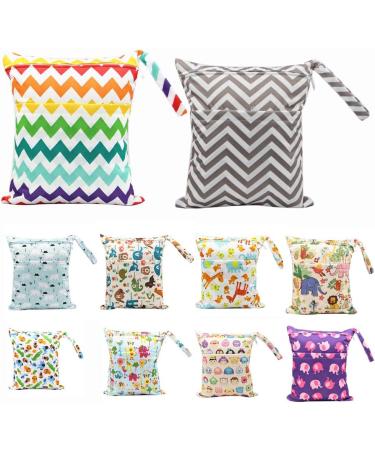 Baby Diaper Wet Dry Bag - Waterproof Reusable Nappy Organizer (Color 6 L) - Buy Online on SooperMarket.com