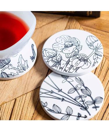 Cricut Coaster Blanks - Ceramic Infusible Ink - White Circle - Buy Online on SooperMarket.com