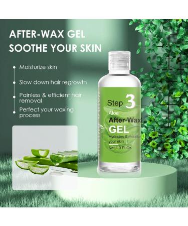 Demine Pre and Post Wax Care Kit - Professional Women's Waxing Kit with Cleanser, Remover Oil, and Aloe Vera Gel - Buy Online on SooperMarket.com