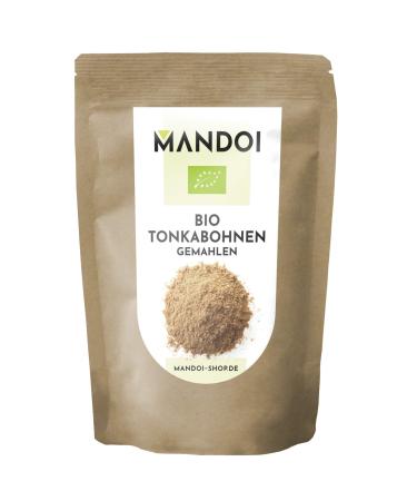 Mandoi ORGANIC Tonka bean ground 25g finest Tonka powder. Premium ORGANIC Tonka beans from Brazil 25 g (1 pack)