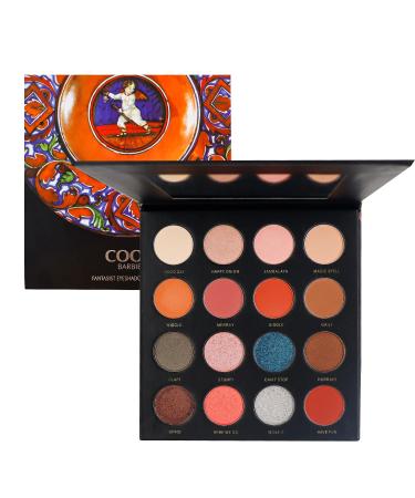 Xaena Eyeshadow Palette 16 Colors Matte Shimmer Neutral Shades Makeup Palette Highly Pigmented Waterproof Eye Shadows with Velvety Creamy Texture Long Lasting Cosmetics Gift for All-Day Eye Makeup