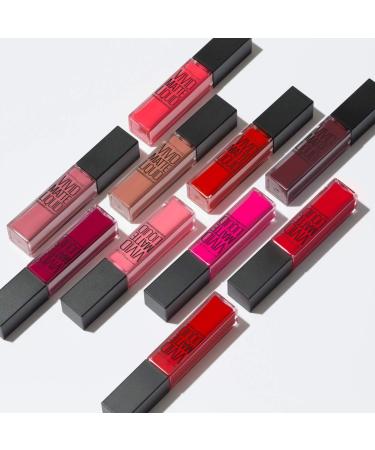 Maybelline Color Sensational Vivid Matte Liquid Lipstick - Coffee Buzz (Number 37) - Buy Online on SooperMarket.com